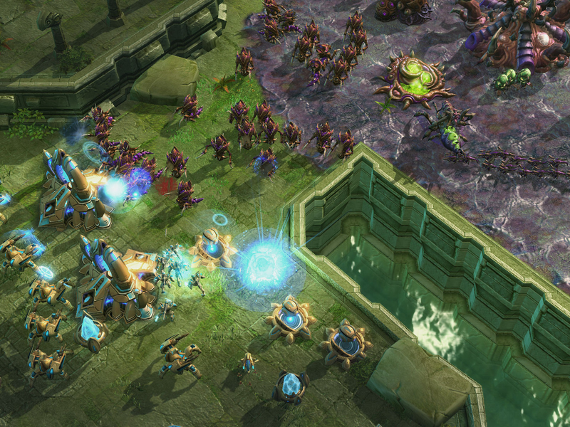 Illustration for article titled Starcraft 2 Screens
